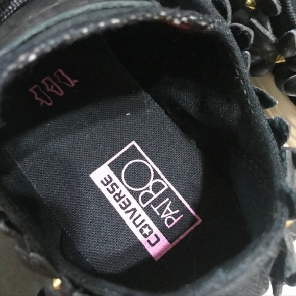 Converse Chuck Taylor X PatBo Leather Sneakers - Picture 8 of 8